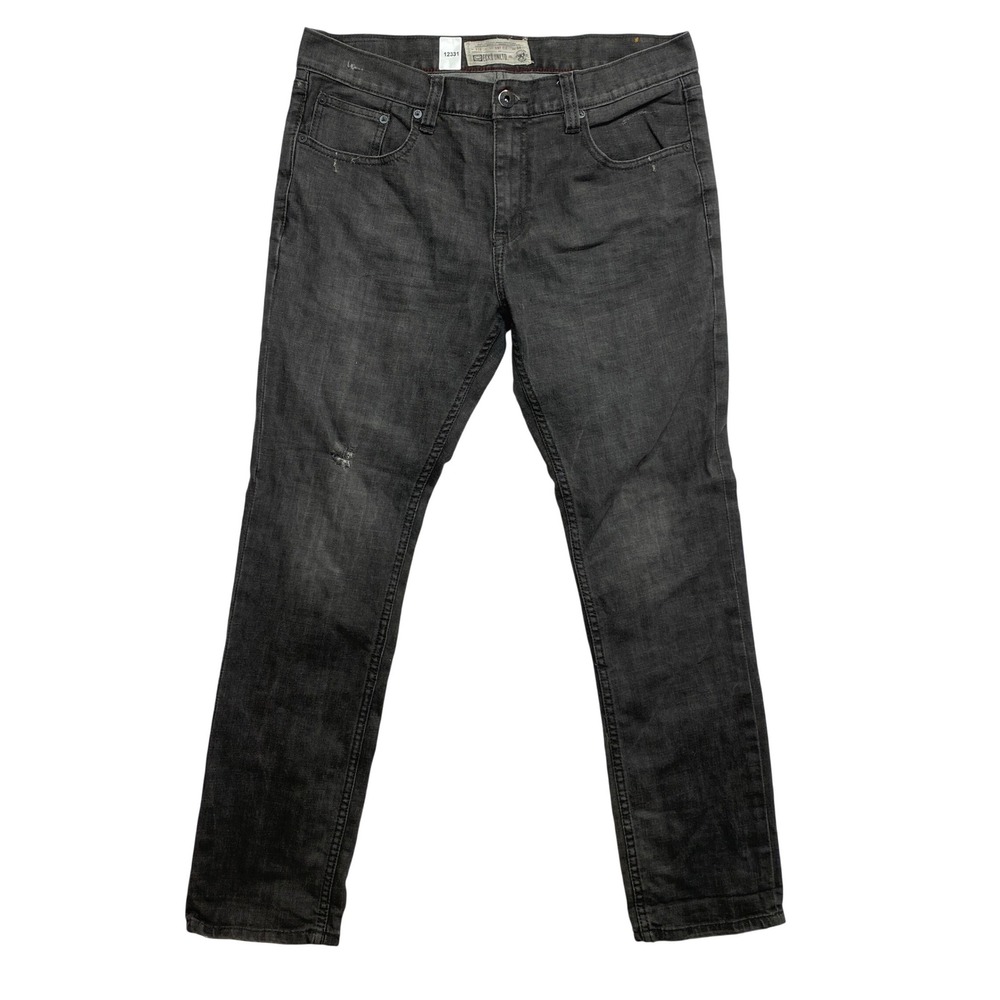 Ecko Unltd Jeans Mens 34 Gray 710 Skinny Fit Stretch Denim Pants